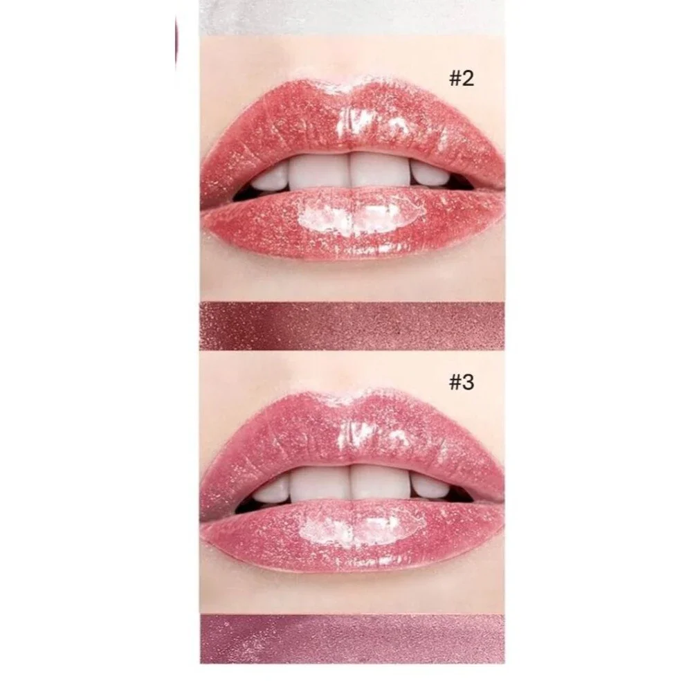 LANGMANNI 2-Pc Hyaluronic Acid Lip Gloss Set - Plump, Moisturize, Shine!